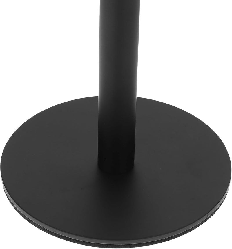 ARTIBETTER Standing Towel Rack 304 Stainless Steel Towel Storage Holder Black Round Base for Bathroom and Kitchen - Image 3
