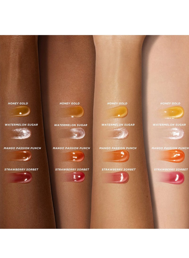 GISOU Honey Infused Lip Oil- Watermelon Sugar, 8ml - Image 4