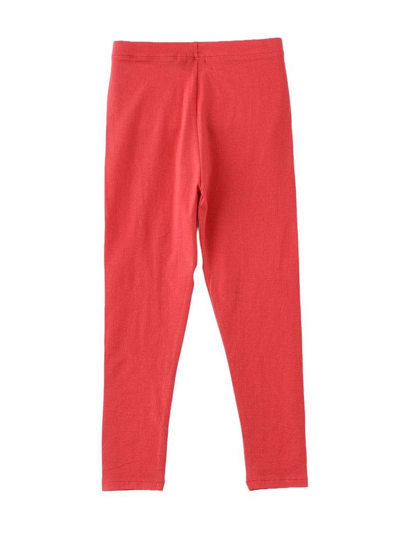 Jelliene Everyday Essential: Girls Soft Cotton Leggings All-Day Comfort & Versatile Style  - Image 1