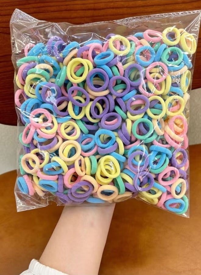Generic Pack Of 500 Multicolour Non-Slip Elastic Hair Ties - Image 3