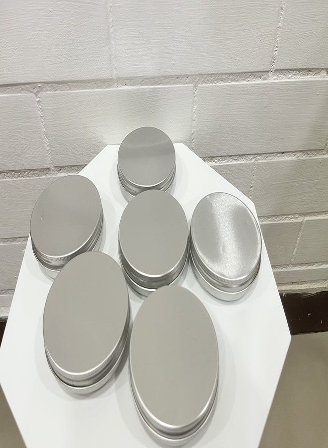 BAKA Empty Cosmetic Containers/Jar for Eye Shadow Makeup Face Cream Lotion Lip Balm Body Butter Scrub and Other DIY Beauty Products - Image 3