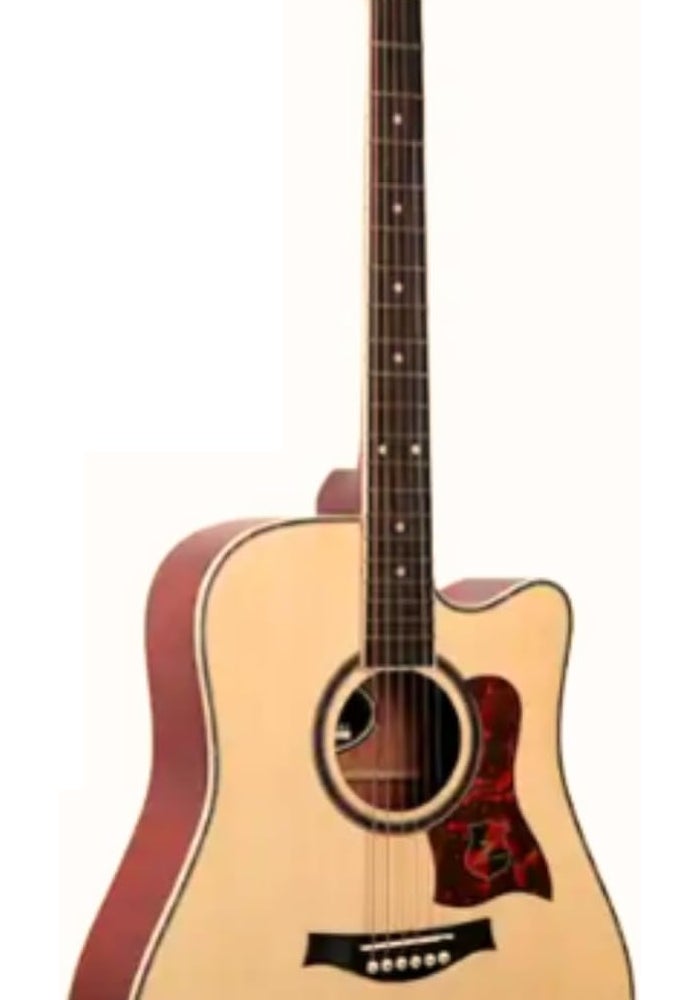 MegArya Swift Horse Series 40 Inch Cutaway Acoustic Guitar - Image 2