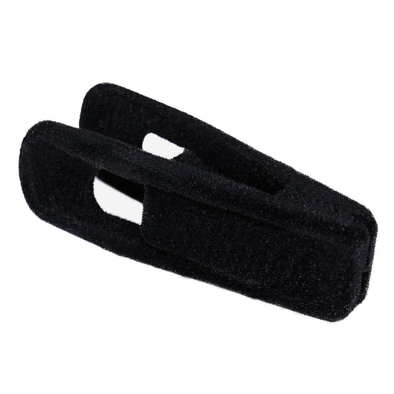 Tinfol Velvet Hanger Clips, 24 Pack Black Pants Hangers Clips, Large Opening Clothes Pin, Strong Finger Flocked Clip Perfect for Use with Slim-line Clothes Velvet Hanger - Image 4