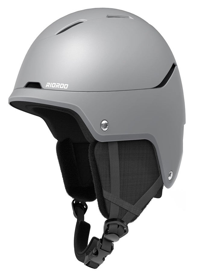 RIOROO Ski Helmet for Women Men, Safety Certified Snowboard Helmet with Shockproof ABS Hard Shell, [2024 Newest] Snowboarding Helmet with Breathable Venting System & EPS Foam for Adults & Youth - Image 1