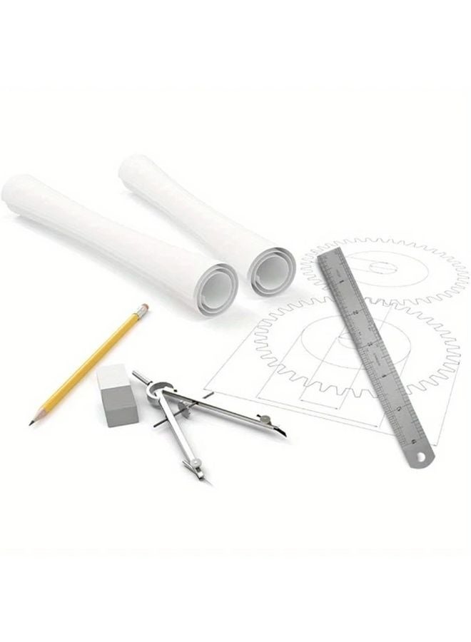 مسطرة قياس من الفولاذ المقاوم للصدأ 15 سم بعرض 19 ملم مع تدريج متري وإمبراطوري - Image 5