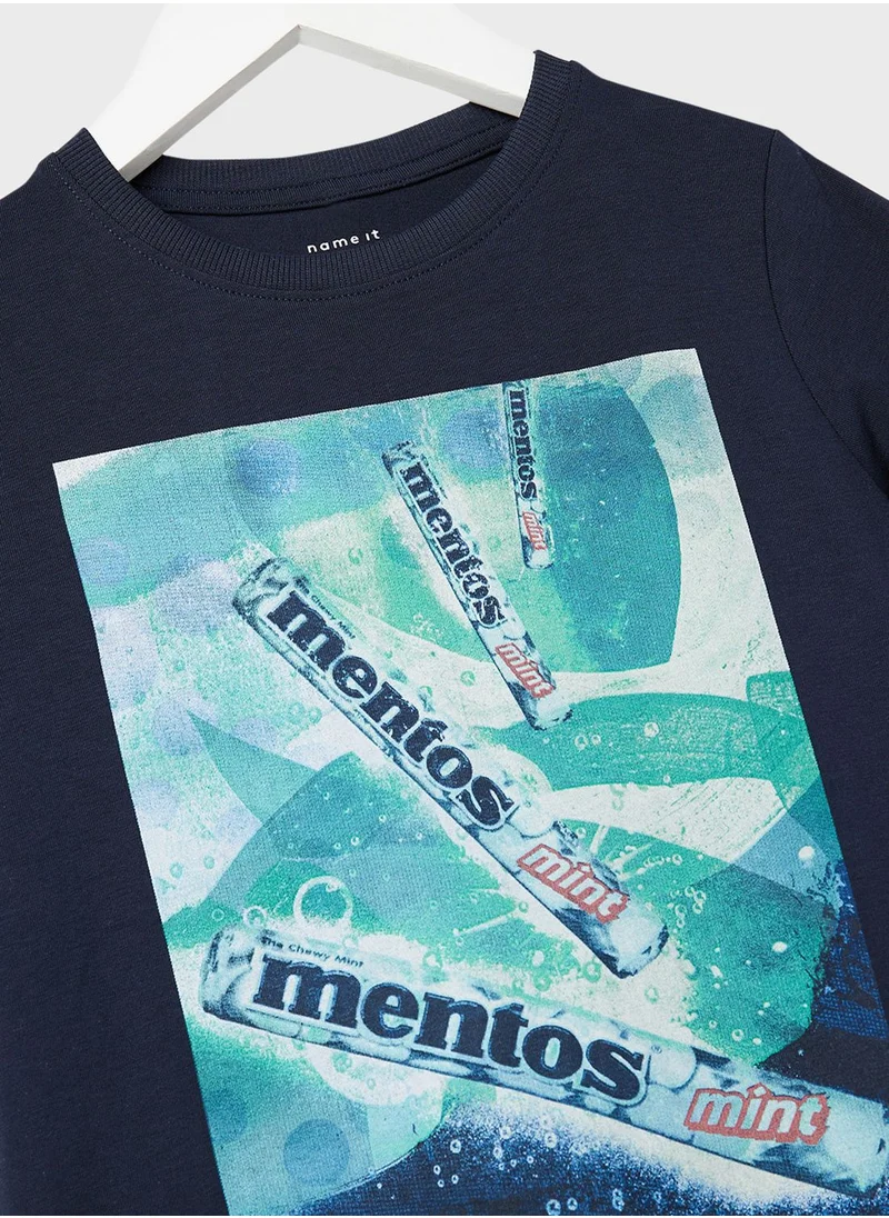 NAME IT Kids Mentos Graphic T-Shirt