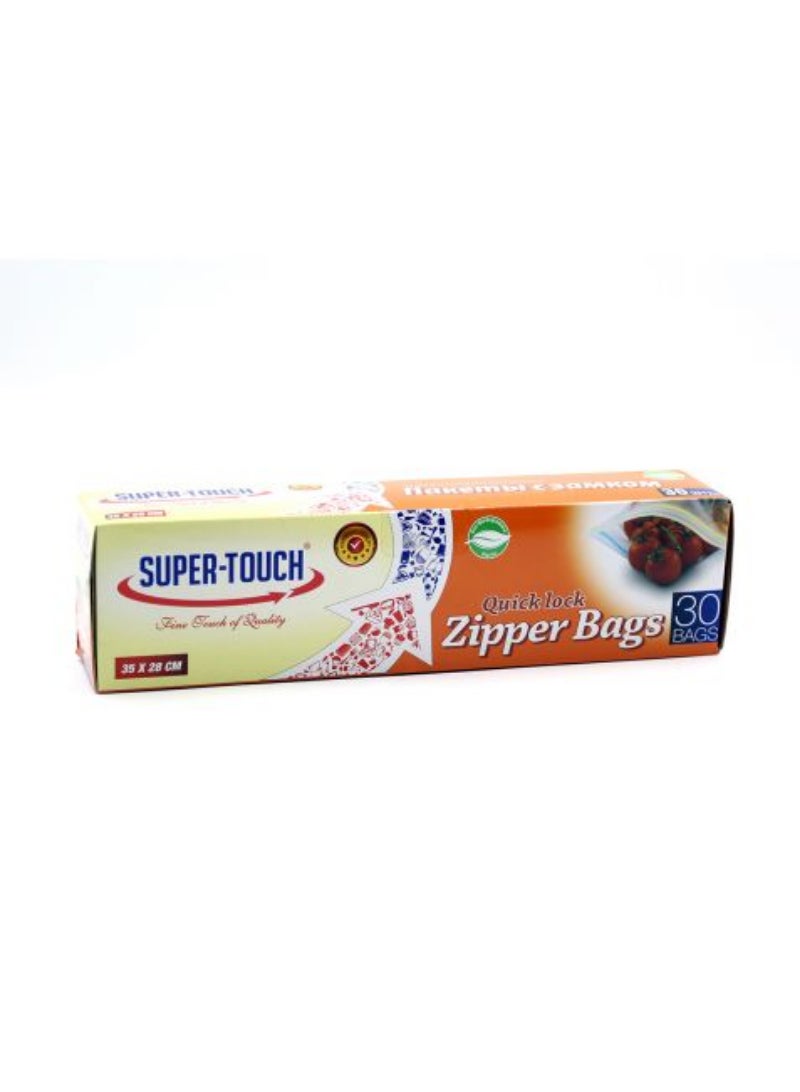 Super Touch Oxo Bio- Zipper Bags 35 X 28 Cm