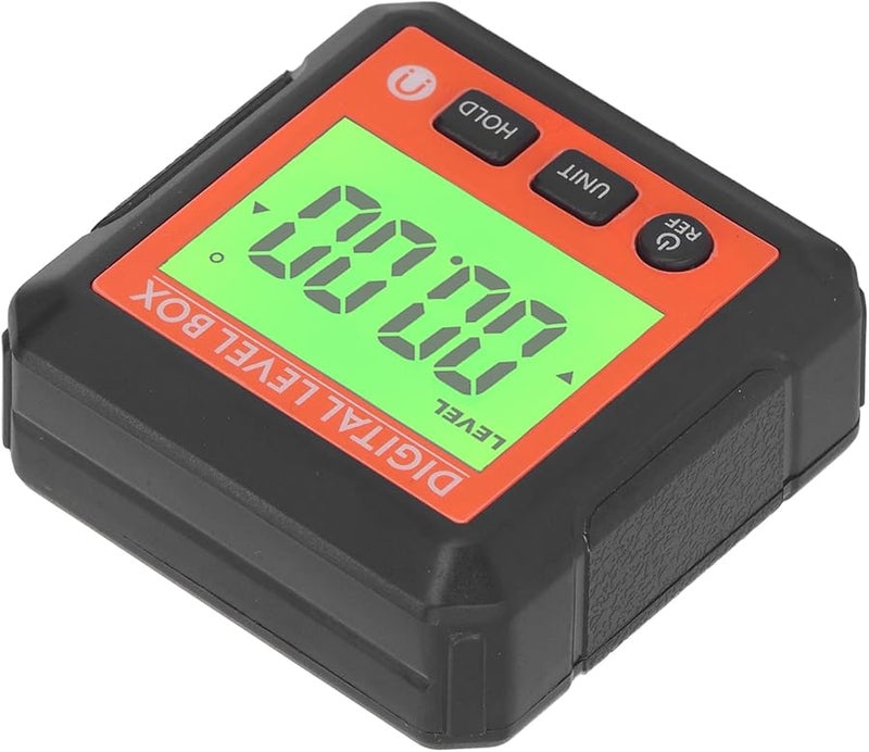 Orange Digital Angle Finder Magnetic Inclinometer Protractor Ruler for Woodworking Construction - Image 3