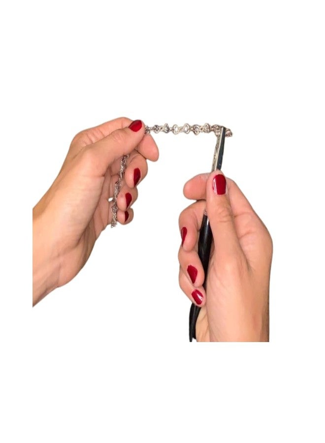 ROYALTY ESSENTIALS Jewelry Bracelet Fastener Helper Tool, Clasp Buddy for Bracelet, Necklace, Watch - Image 4