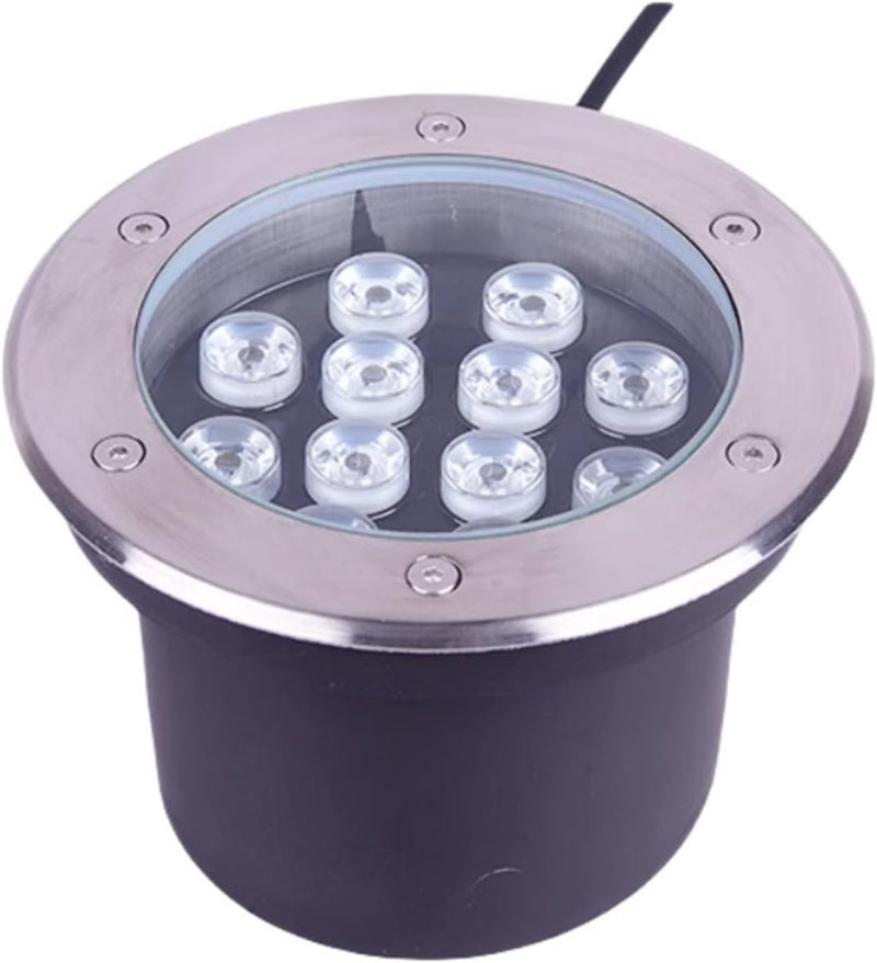 LED In Ground Light Outdoor Underground Light IP66 Waterproof Recessed Buried Lights AC85-110V for Deck Park Driveway Deck Step Garden Landscape Lighting - Image 1