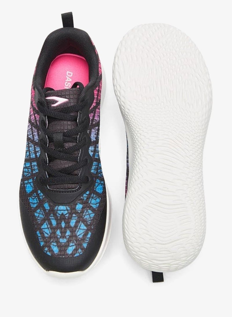 Dash Women's Textured Lace-Up Sports Shoes - Image 4