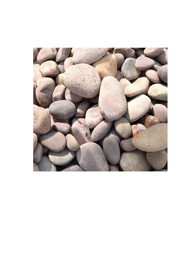 KNP Red River stone Natural Garden Material 5-8 cm 20 kg - Image 1