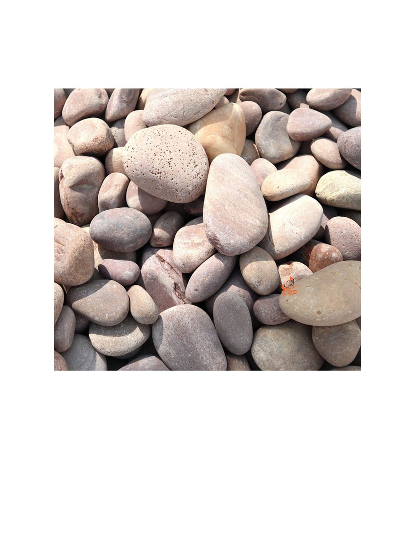 KNP Red River stone Natural Garden Material 5-8 cm 20 kg - Image 2