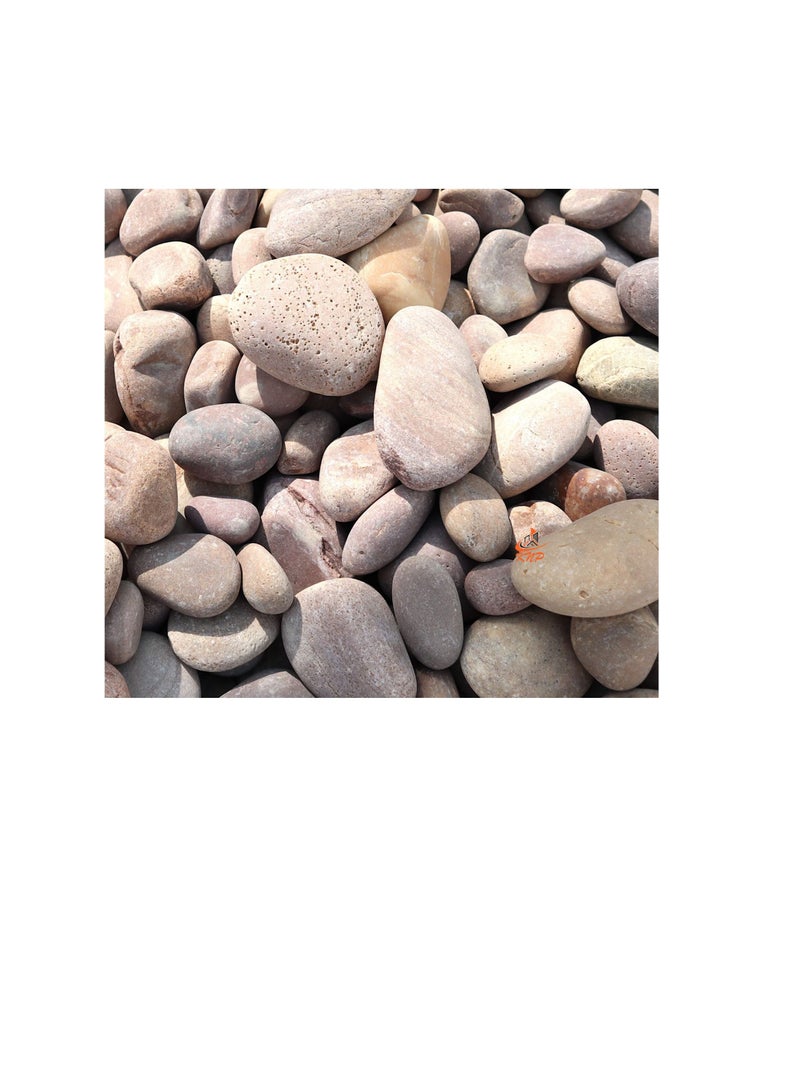 KNP Red River stone Natural Garden Material 5-8 cm 20 kg - Image 3