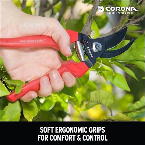 Corona BP 3214D ComfortGEL Bypass Hand Pruner, 3/4-inch cut , Red - Image 5