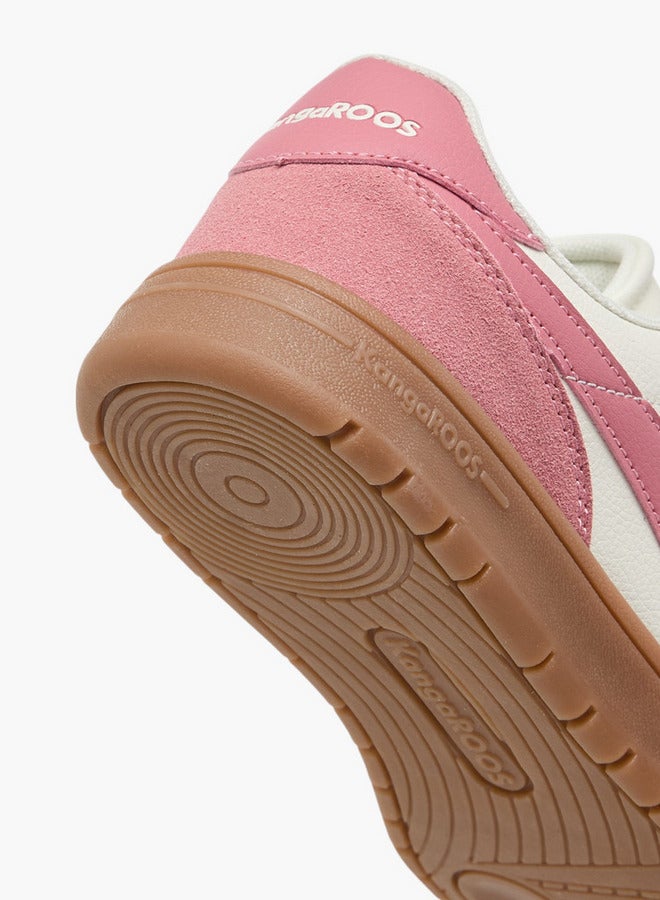 kangaROOS Women's Panelled Sneakers with Hook and Loop Closure - Image 5