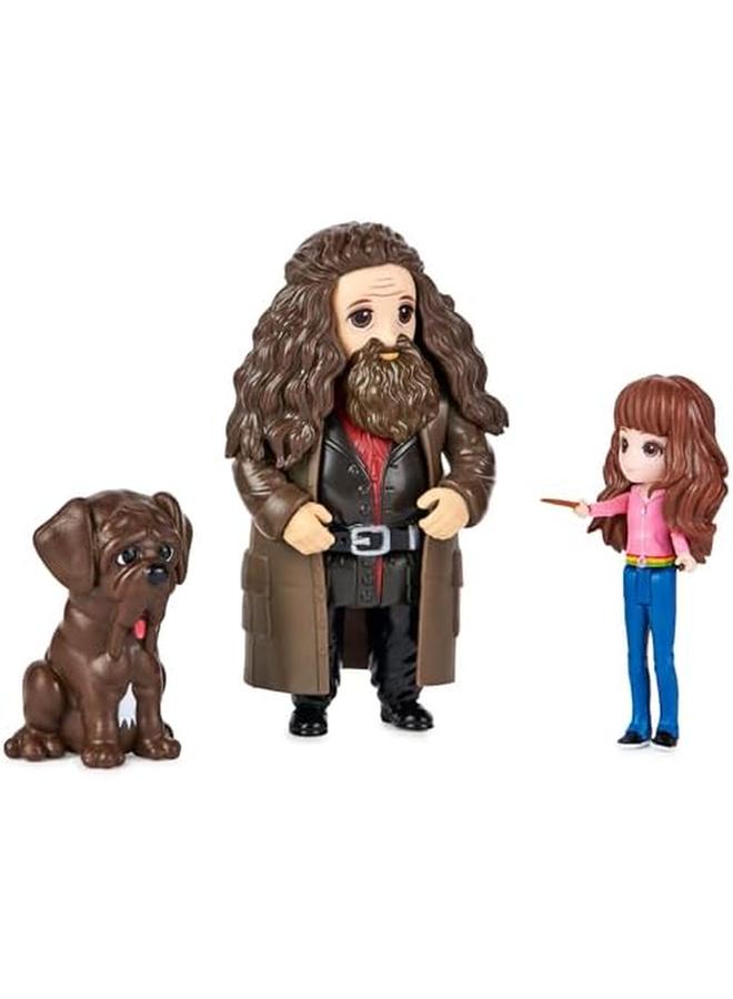 ويزيردنغ وورلد مجموعة الصداقة السحرية مينيس هيرميون وروبيوس هاجريد مع شخصيات ألعاب قابلة للتجميع وألعاب أطفال مخلوقة للأعمار من 5 سنوات فما فوق - Image 4