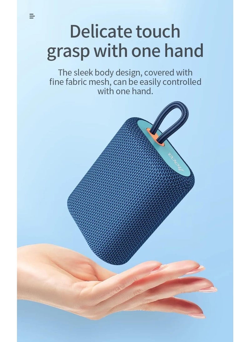 هوكو BS47 - مكبر صوت لاسلكي رياضي Uno، بلوتوث V5.0، سعة البطارية: 1200 مللي أمبير، وقت الموسيقى يصل إلى: 3 ساعات، يدعم بلوتوث، FM، TF، TWS - أحمر. - Image 4