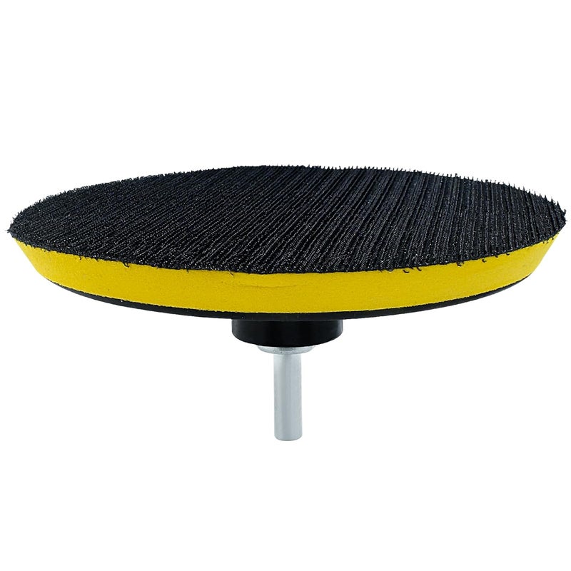 Luomorgo 6 Inch Hook & Loop Backing Pad Orbital Sander Polisher Sanding Pad with M14 Drill Adapter 2pcs - Image 4