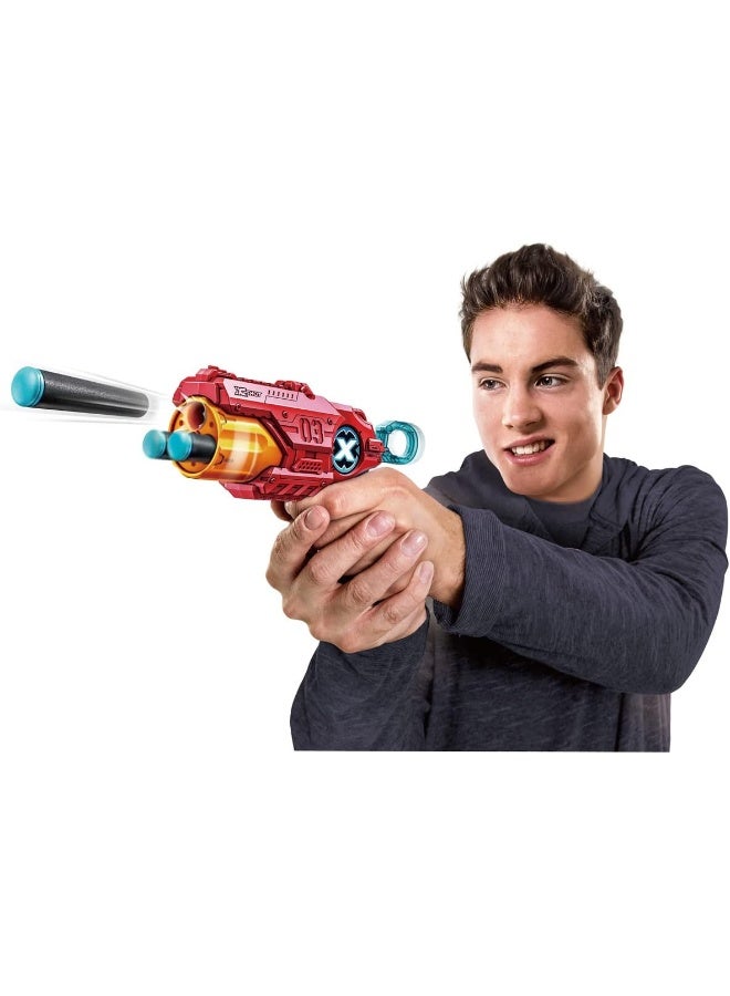 X-Shot Excel Double MK 3 Blaster Combo Pack (16 Darts, 3 Cans)