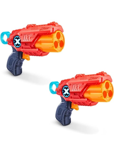 X-Shot Excel Double MK 3 Blaster Combo Pack (16 Darts, 3 Cans)
