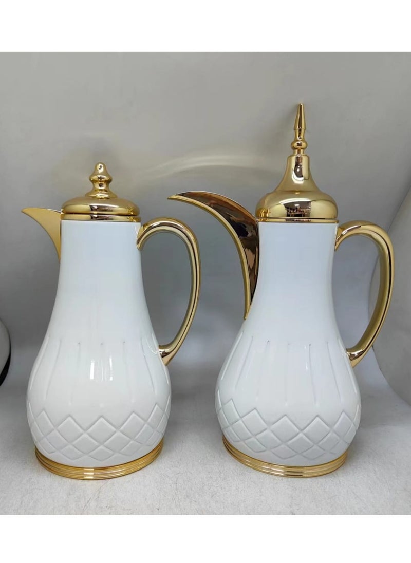 ماركة غير محددة - طقم ترامس فخمه قطعتين للشاي والقهوة - Image 1