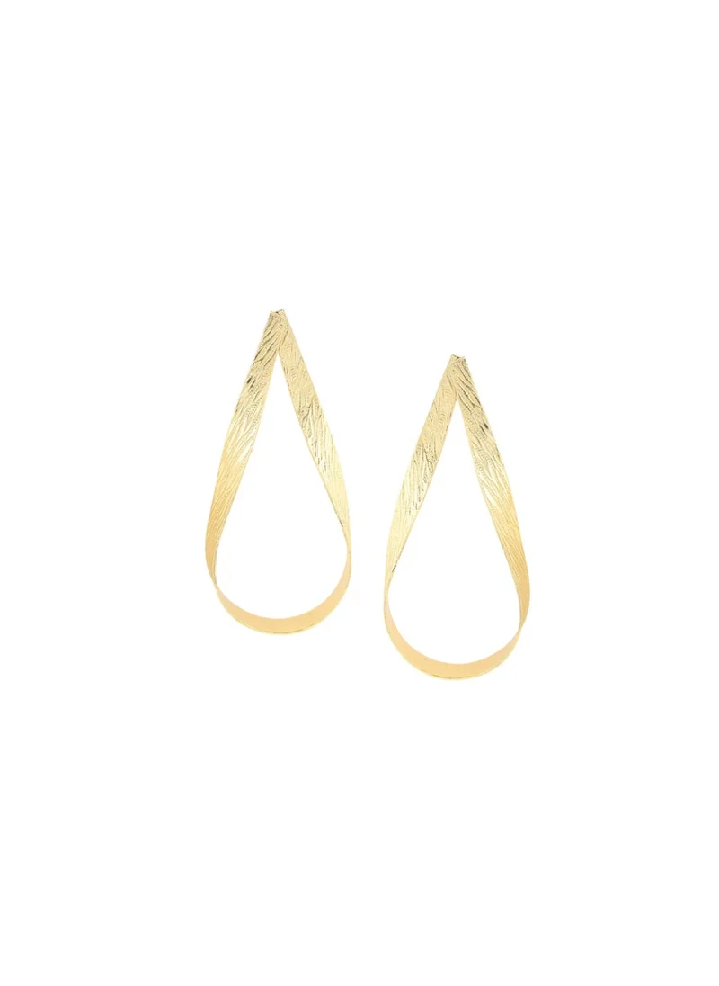 Priyaasi Teardrop Shaped Drop Earrings