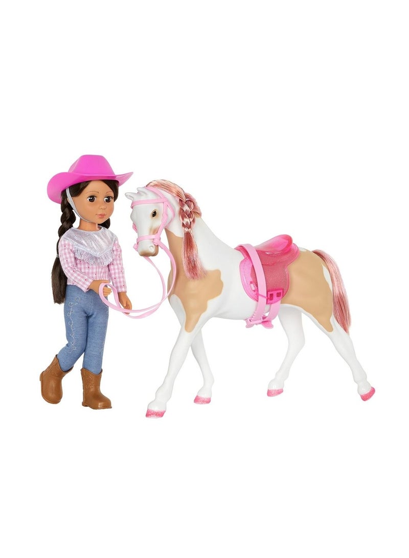 جليتر جيرل الأميرة بريا مع حصانها - GG51103Z - Image 1