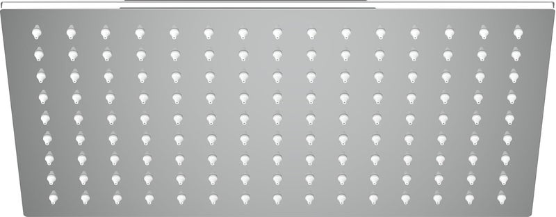 AURIGA Overhead Rain Shower | 310mm x 190 mm | Rectangle shape | Single Flow | Easy Clean Silicon Nozzles | Stainless Steel 304 | Corrosion Resistant | Easy Installation | 100% openable | SMR220 - N - Image 2