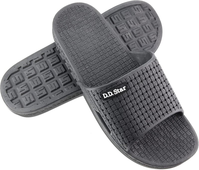 D.D.Star Big Size Bathroom Slippers For Men and Women Non-Slip Quick Drying Shower Shoes Comfortable And Soft Sole Slide On Sandal - Image 3
