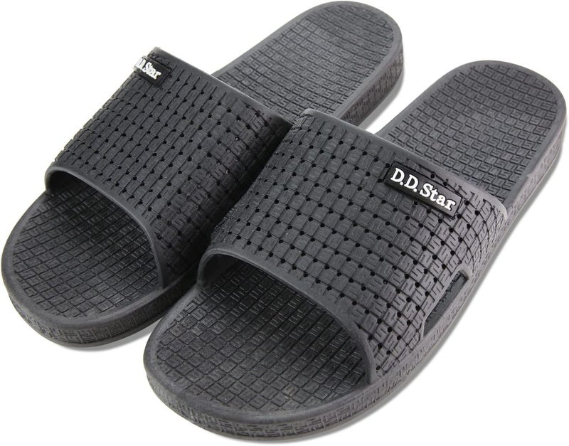 D.D.Star Big Size Bathroom Slippers For Men and Women Non-Slip Quick Drying Shower Shoes Comfortable And Soft Sole Slide On Sandal - Image 2