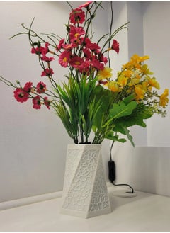 3D Brothers Voronoi Hexagonal Vase  A Meticulously Engineered Design with Modern Architectural Details Blending Beauty and Artistic Innovation  - Image 3