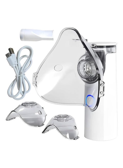 Portable Handheld Mini Nebulizer,3 Modes Cool Mist Vaporizer,Travel Steam Compressor Humidifier Inhaler for Adults & Kids - Ideal for Breathing Relief Anytime, Anywhere