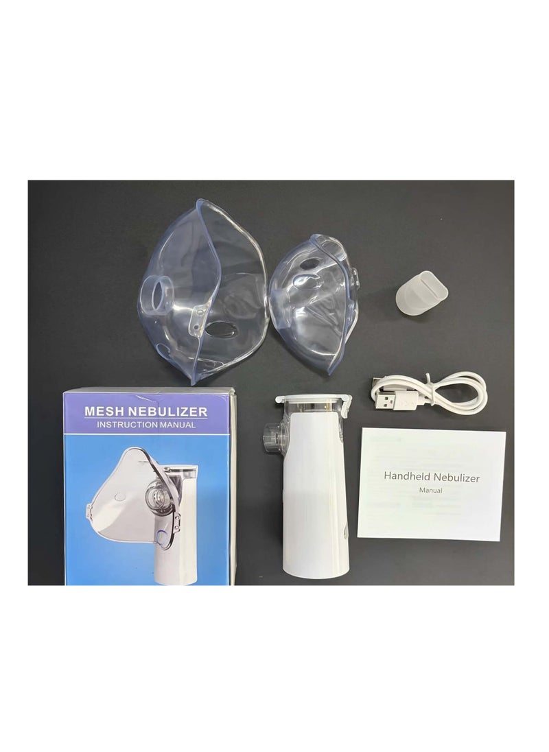 Generic - Portable Handheld Mini Nebulizer,3 Modes Cool Mist Vaporizer,Travel Steam Compressor Humidifier Inhaler for Adults & Kids - Ideal for Breathing Relief Anytime, Anywhere - Image 1