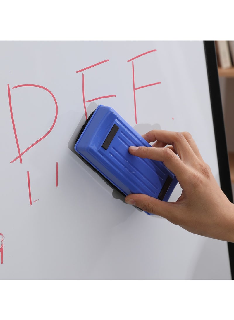 Deli Deli E7838 Whiteboard Eraser 145*60mm BLUE/WHITE - ideal for smooth and clean erasing  - Image 4