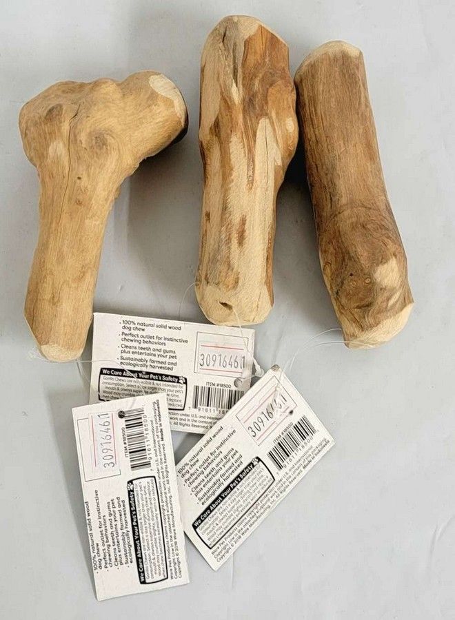 Ware Manufacturing Ware 3 Pack of Gorilla Chews Solid Java Wood Dog Chews, Extra Small - Image 3