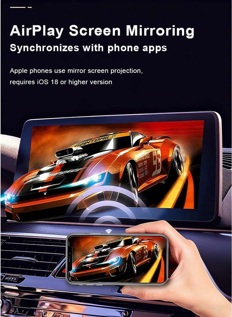 Gmisun Upgrade 3 in 1 AirPlay with Wired to Wireless Carplay Adapter, Screen Mirror - Image 3