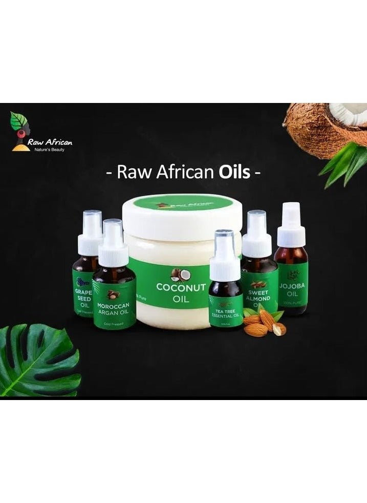 Raw African Raw African Face & Hair Oil Coconut - 200 Ml  - Image 5