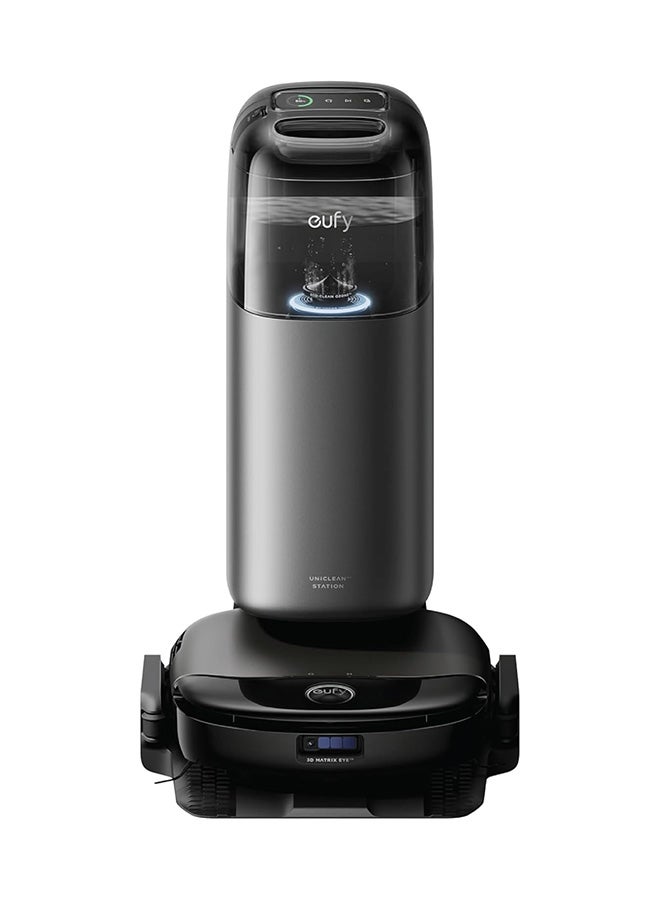 Omni S1 Pro, Robot Vacuum Cleaner with Mop, Always Clean Mop, 8000 Pa, Obstacle Avoidance, Corner-to-Edge Deep Cleaning and Lift Mop, Auto Mop Washing & Drying, Detergent Dispenser 220 W T2080 Black