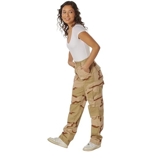 Rothco Camo Tactical BDU Pants - Timeless Style for Ultimate Performance, Tri-Color Desert Camo, S - Image 5