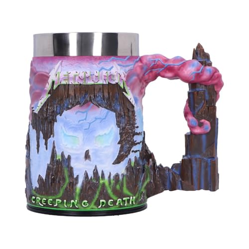 Nemesis Now Metallica Creeping Death Tankard Heavy Metal Collectible Drinkware Officially Licensed Merchandise - Image 1