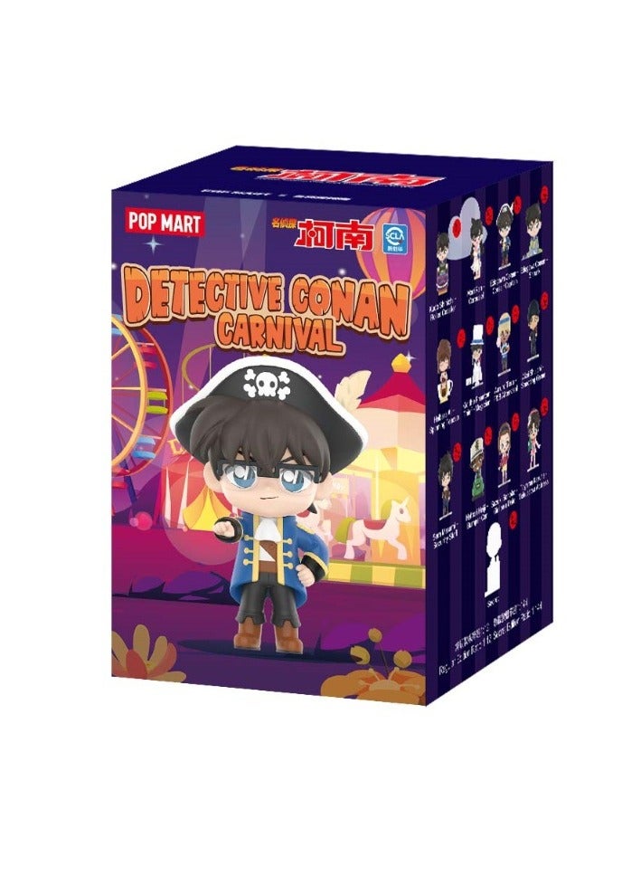 general POPMART POP MART Detective Conan Amusement Park Series Figure Blind Box Ornament Cute Toy (Single Box) - Image 1