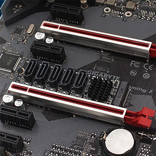 xiwai NGFF NVME M-Key PCI Express to SATA 3.0 6Gbps 5 Ports Adapter Converter Hard Drive Extension Card JMB585 2280 - Image 5