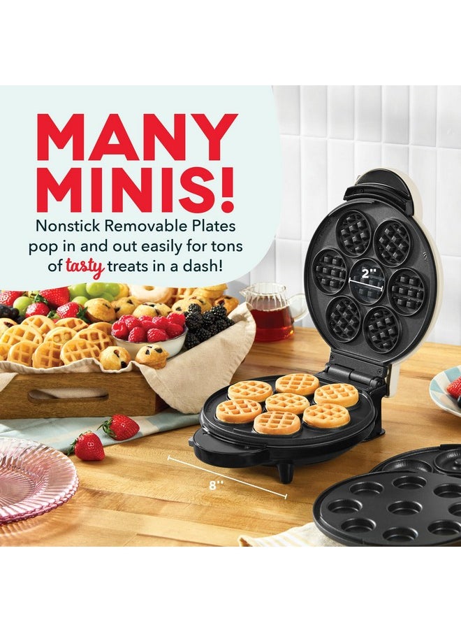 Dash DASH MultiMaker Treat Maker System, Mini Donuts, Waffle Bites, Mini Cupcakes - Cream  - Image 3