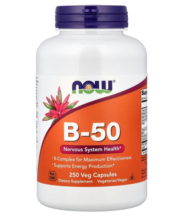 now B-50 250 Veg Capsules