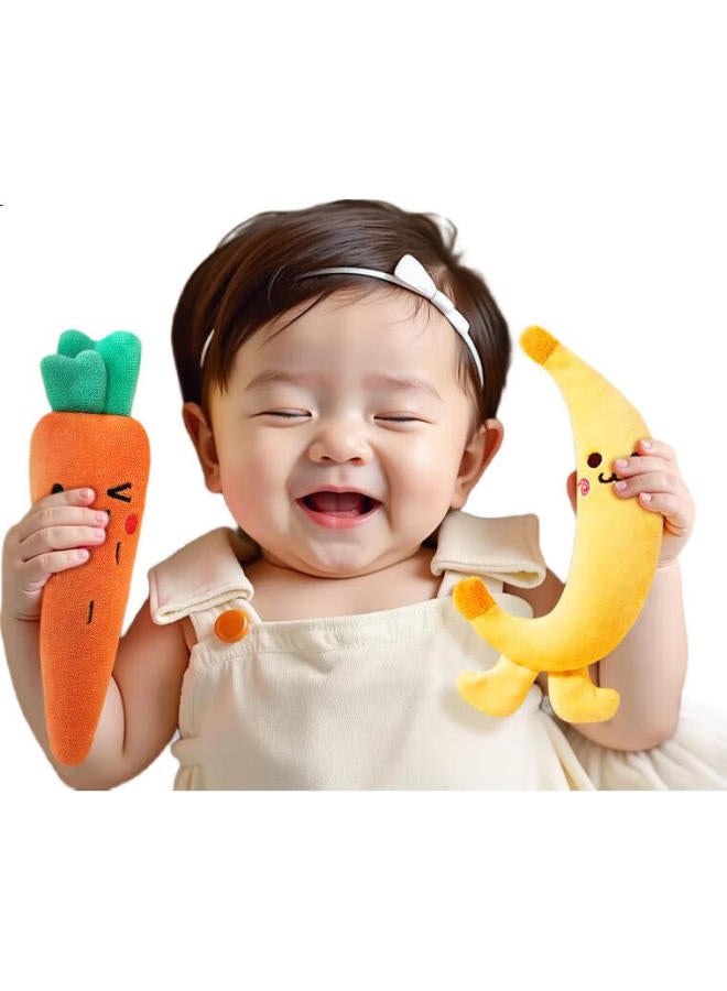 Coodora Anti-Startle Device, Comforting Hand-Held Ring, Newborn Comforting Doll, Carrot Baby Toy, Sleep Aid Gift - Image 3