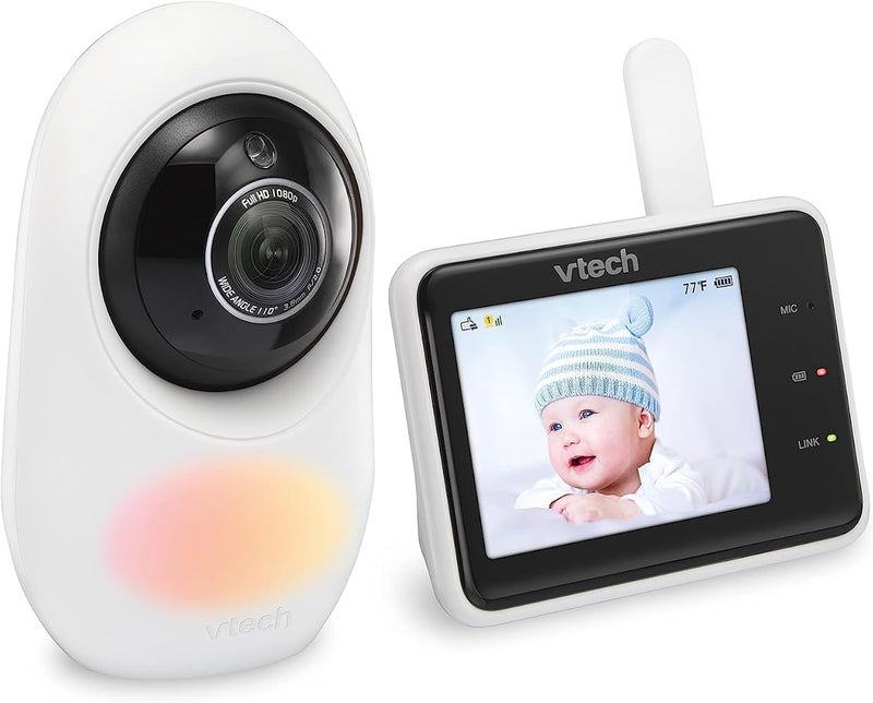 في تك مراقب فيديو ذكي من Vtech بدقة 1080p وشاشة 2.8 بوصة مزود بواي فاي وإمكانية الوصول عن بعد - Image 2