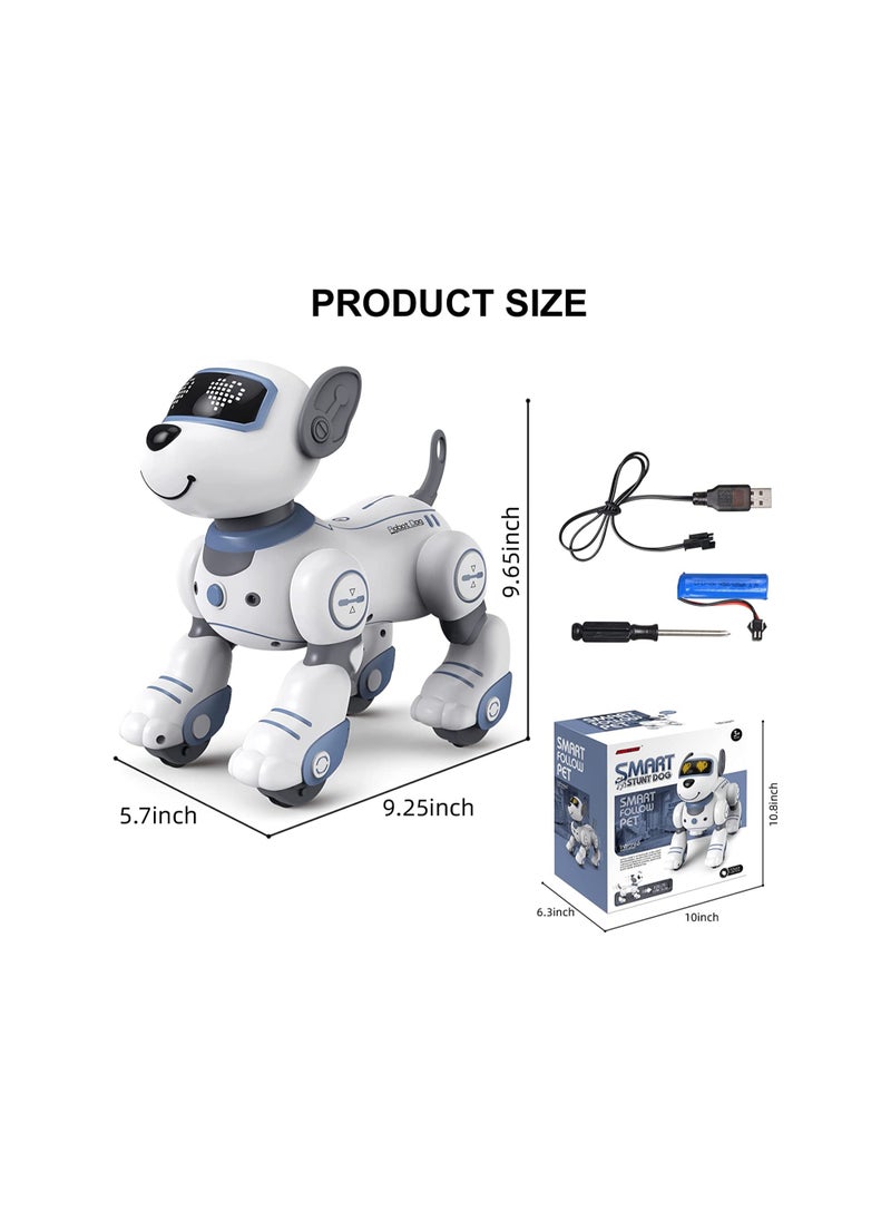 Generic - Remote Control robot dog toy,Programmable Smart robot dog for kid,Interactive Dancing walking singing Stunt Robot Dog educational toy, toy for toddler toys birthday party gift - Image 1