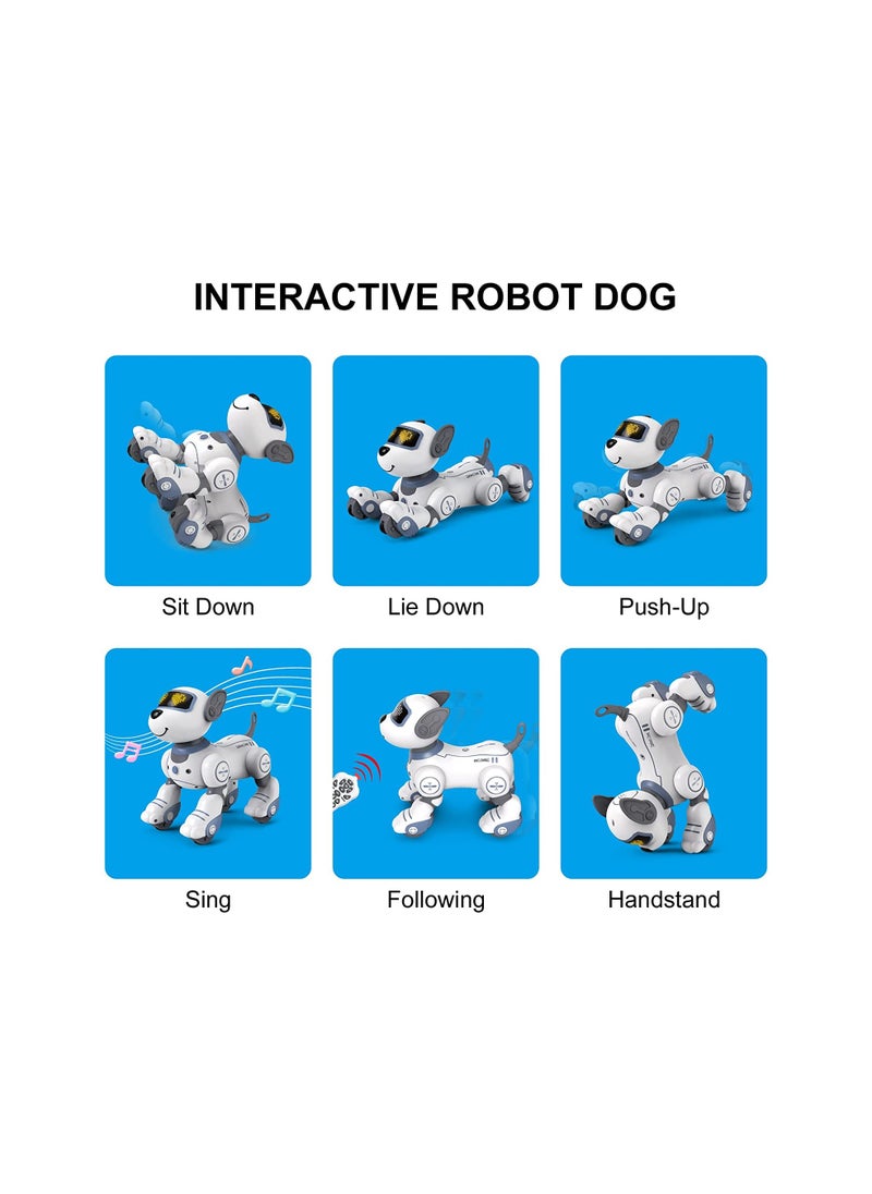 Generic - Remote Control robot dog toy,Programmable Smart robot dog for kid,Interactive Dancing walking singing Stunt Robot Dog educational toy, toy for toddler toys birthday party gift - Image 1