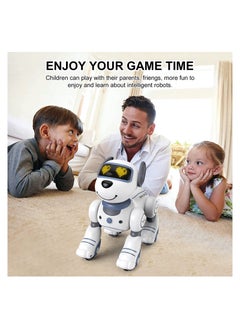 Generic Remote Control robot dog toy,Programmable Smart robot dog for kid,Interactive Dancing walking singing Stunt Robot Dog educational toy, toy for toddler toys birthday party gift  - Image 4